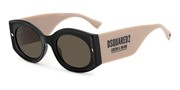 Selecteer om een bril te kopen of de foto te vergroten, DSquared2 Eyewear D20071S-OWM70.
