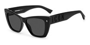 Selecteer om een bril te kopen of de foto te vergroten, DSquared2 Eyewear ICON0006S-807IR.