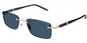 Selecteer om een bril te kopen of de foto te vergroten, Mont Blanc MB0344S-003.