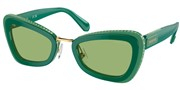 Selecteer om een bril te kopen of de foto te vergroten, Swarovski Eyewear 0SK6012-10142.