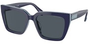 Selecteer om een bril te kopen of de foto te vergroten, Swarovski Eyewear 0SK6013-101887.
