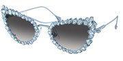 Selecteer om een bril te kopen of de foto te vergroten, Swarovski Eyewear 0SK7011-40198G.